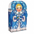 Подарочная коробка сборная «Снегурочка» (12,5х7,5х15 см)
