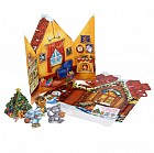 Коробка складная «Новогоднее торжество», (14х14x5 см)