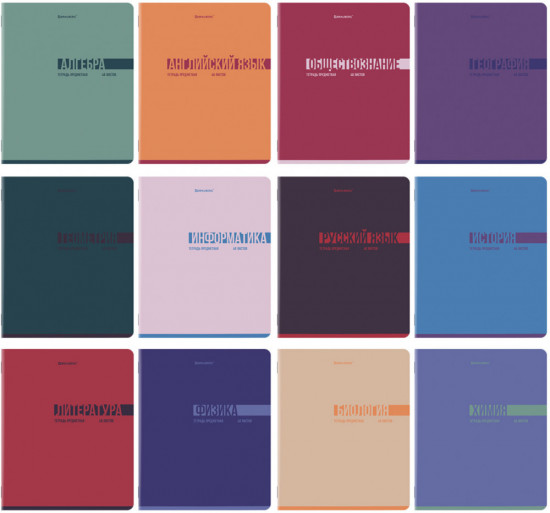 Набор предметных тетрадей