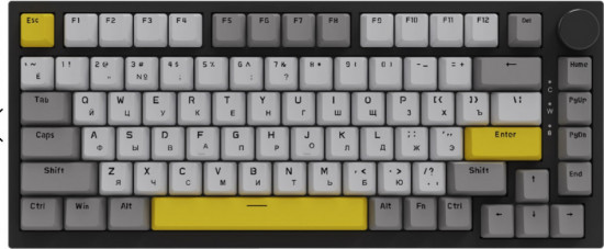 Клавиатура проводная механическая Ajazz AK820