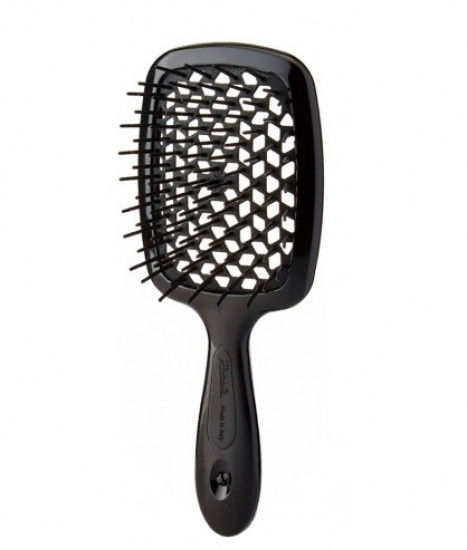 Щётка для волос прямоугольная «Superbrush Carbon Line»