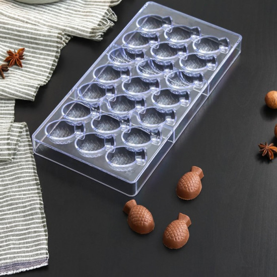 Форма для конфет и шоколада «Ананас»