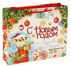 Пакет подарочный «Новогодняя почта» (14х11x5 см)