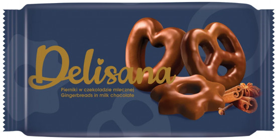 Пряники в молочном шоколаде