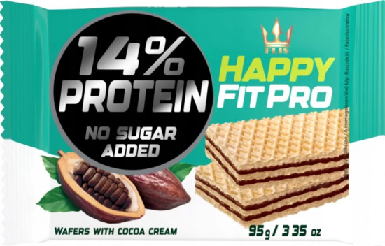 Вафли со вкусом какао «Happy Fit Pro Protein»