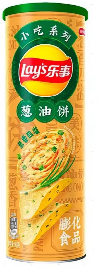 Чипсы картофельные «Панкейки с зеленым луком»