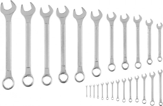 Набор ключей ключекй комбинированных 35D370