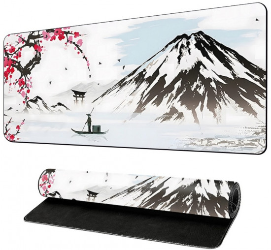 Коврик для мыши и клавиатуры «Гармония гор и воды»