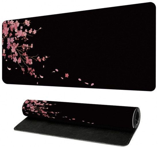 Коврик для мыши и клавиатуры «Ночная сакура»