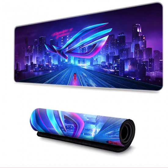 Коврик для мыши и клавиатуры «ROG city»