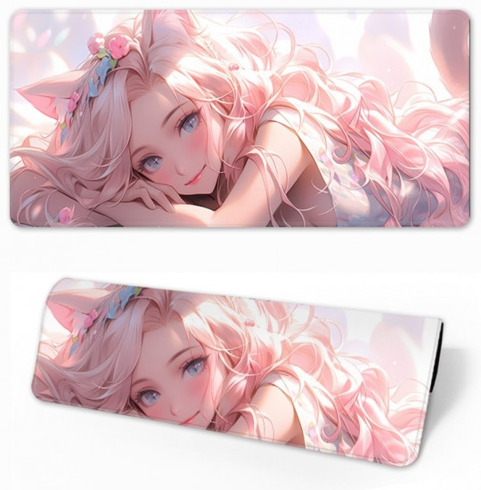Коврик для мыши и клавиатуры «Аниме принцесса»