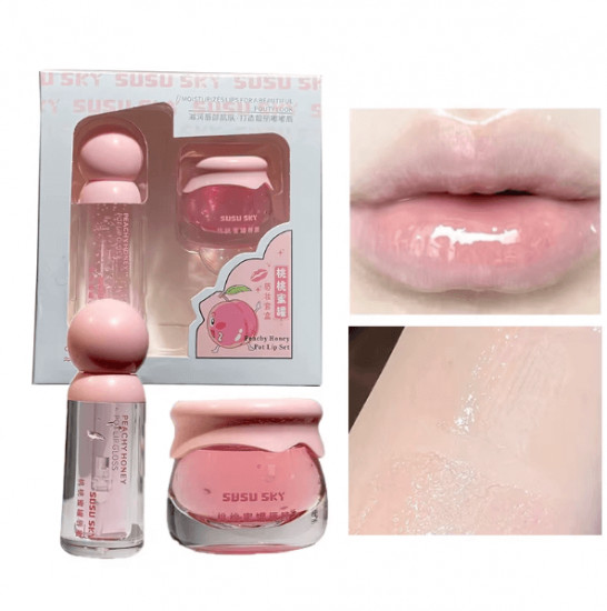 Набор для губ «Медовый персик»