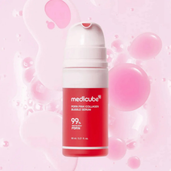 Сыворотка с PDRN Pink Collagen Bubble Serum