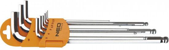 Набор ключей шестигранных 09-525