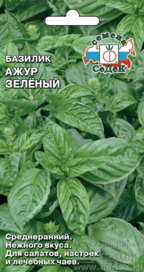 Семена базилика «Ажур зеленый»
