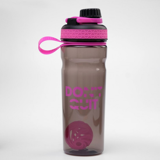 Шейкер спортивный для коктейлей «Don`t quit»