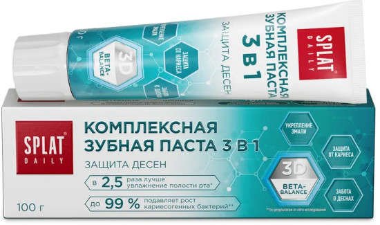 Зубная паста «Защита десен 3 в 1»