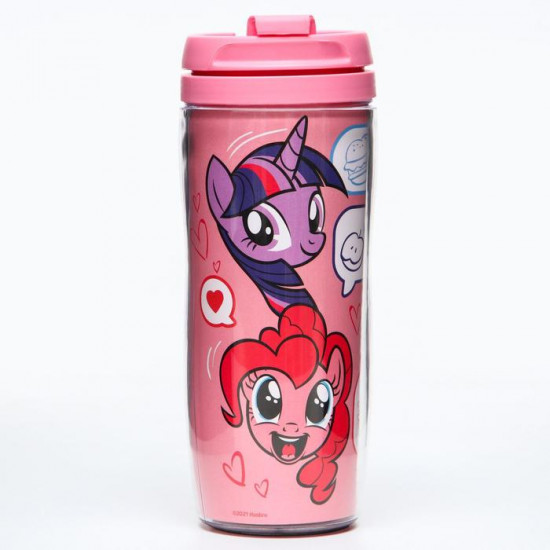 Термостакан детский со вставкой «My little pony»