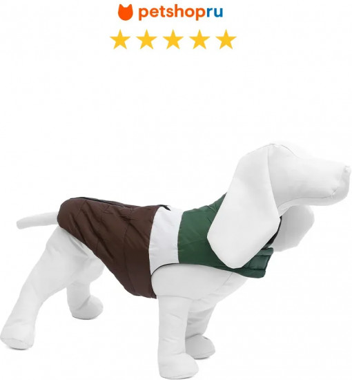 Жилет для собак утепленный на липучках «Форест»