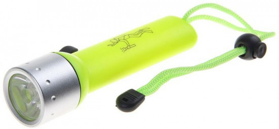 Водонепроницаемый фонарик для дайвинга «Deep»