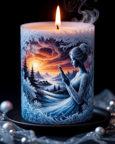 Картина по номерам «Внутренний свет»