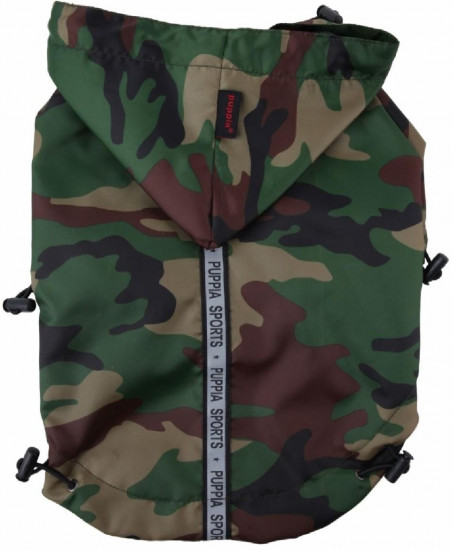 Плащ для собак со светоотражающими лентами