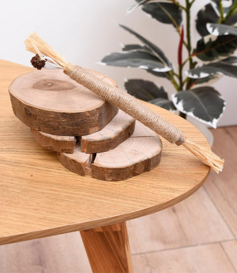 Игрушка для кошек натуральная для чистки зубов «Тропик»