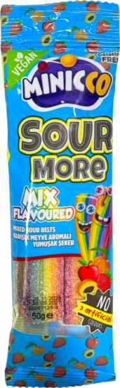 Жевательный мармелад «Sour Belts Mixed»