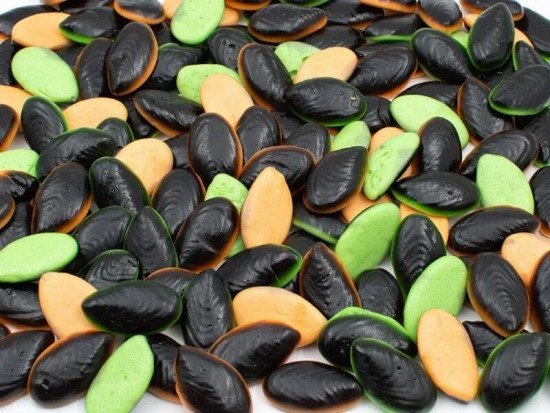 Мармелад со вкусом лакрицы, манго и киви «Мидии»