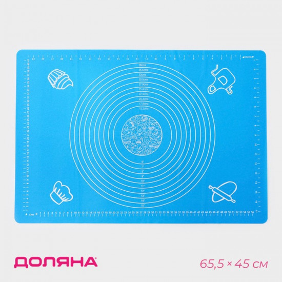 Коврик для выпечки с разметкой «Эрме»