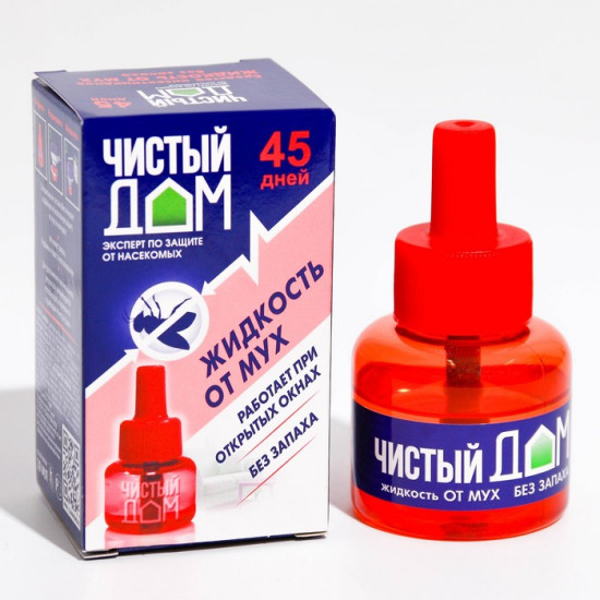 Дополнительный флакон-жидкость от мух и комаров