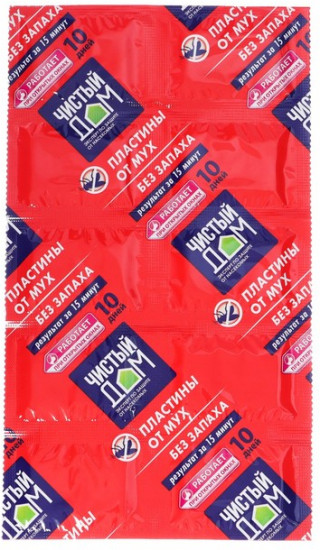 Пластины от мух и комаров