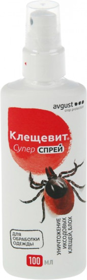 Спрей для обработки одежды от клещей «Клещевит Супер»