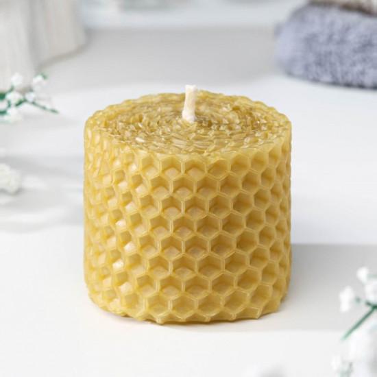 Антимоскитная свеча из вощины медовая