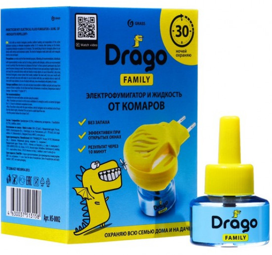 Комплект для защиты от комаров «Drago»