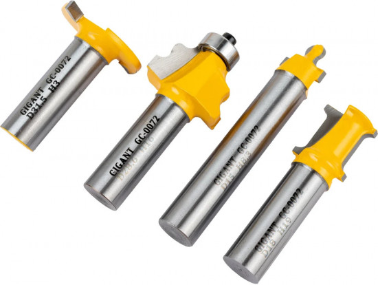 Набор фрез для изготовления шарнирных соединений