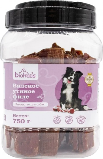 Лакомство для собак «Вяленое утиное филе»