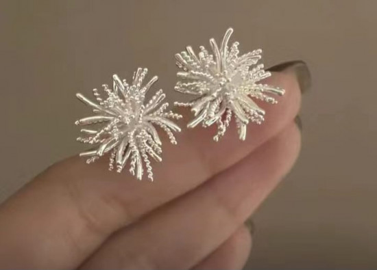 Серьги без вставок