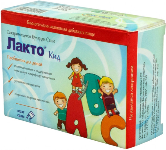 БАД для кишечной микрофлоры детей «Лакто Кид»