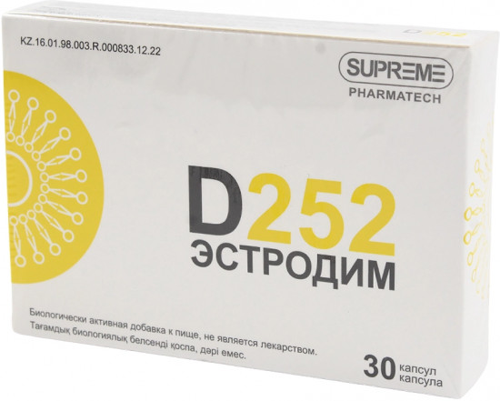 БАД «Эстродим D 252 №30»