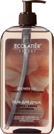 Гель для душа «Тонка, амбра, карамель»