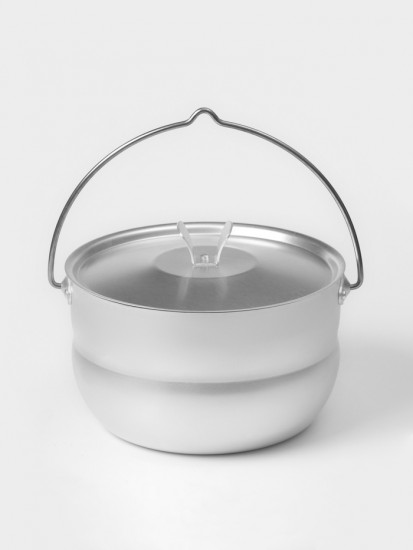 Котелок туристический с крышкой