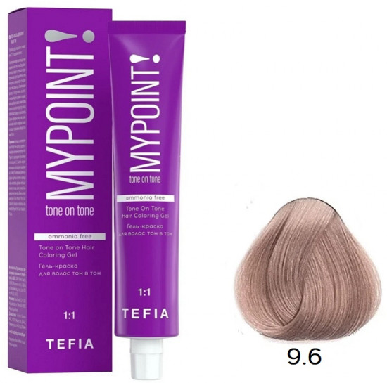 Гель-краска для волос, оттенок 9.6
