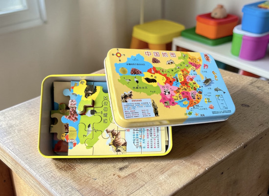 Деревянный пазл для детей