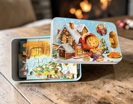 Деревянный пазл для детей