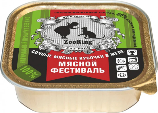 Консервы для кошек «Мясной фестиваль»