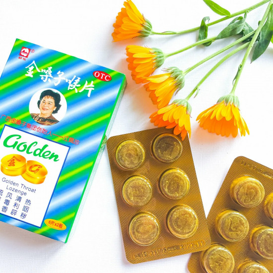 Пастилки при неприятных ощущениях в горле «Золотая пастилка»