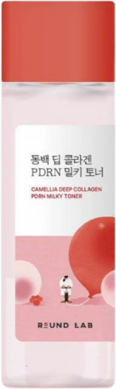 Тонер для сияния кожи лица молочный с ПДРН и коллагеном «Camellia Deep Collagen Milky PDRN Toner»