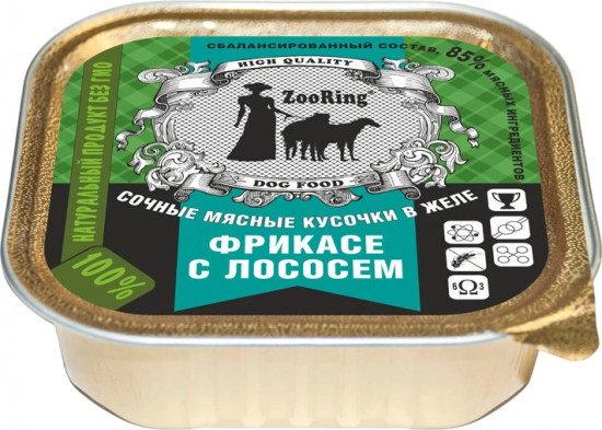 Консервы для собак «Фрикасе с лососем»