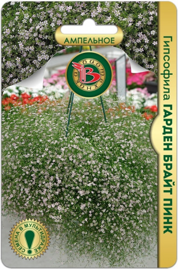 Семена гипсофилы «Гарден Брайт Пинк»